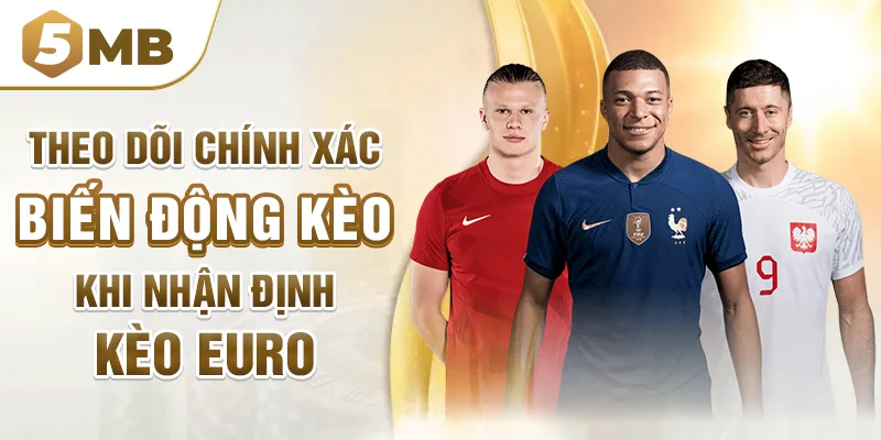 Theo dõi chính xác biến động kèo khi nhận định kèo Euro